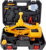 3T 12V Car Electric Hydraulic Jack & Air Pump Garage Tire Repair Tool Lifting UK