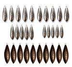 Sea Fishing Weights Leads 2oz 3oz 4oz 5oz 6oz 5 10 20 Pack UK Beach Casting