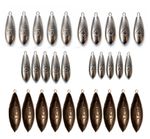 Sea Fishing Weights Leads 2oz 3oz 4oz 5oz 6oz 5 10 20 Pack UK Beach Casting