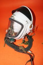Surplus Air Force Fighter Pilot Flight High Altitude Helmet(1#) £180+ hat