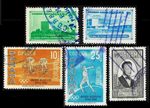 Panama 1960/61: Mi. No. 568 + 569 + 575 + 576 + 597° (L749)