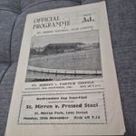 St.Mirren v Partick Thistle  League 61/62