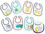 Baby Bibs 7 Days of the Week Boys Waterproof Terry Cotton Animal  ~ Newborn