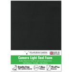 Light Seal Foam 1mm Self-Adhesive Film Camera Repair Sheet 21cmx15cm UK MADE