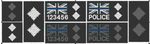 Custom Inspector Pips Police Identifier Patch Hook Backed Personalised