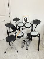 Alesis Nitro Max Bluetooth Electronic Drum Kit Mesh Head With Stool & Headphones
