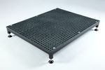Adjustable Half Step Black GRP Surface Indoor & Outdoor Slip-resistant Mobility