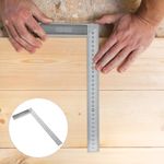 L-square 90°Angle Ruler Metal Measuring Tool Right Angle Carpenters Rulers