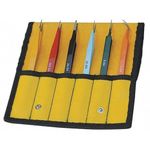 Aven ColorCoded Tweezers Set 6Piece 18480EZF  1 Each