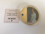 2013 DIANA PORTRAITS OF A PRINCESS - A PRINCESS - 70mm GOLD PLATED PROOF MEDAL