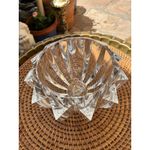 Grainware by Judith Kruger Clear Acrylic Faceted Starburst Bowl 8x4.75