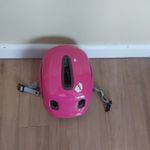 Decathlon B'Twin Kiddy Baby Cycle Helmet Pink 46-52cm