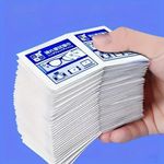 50pcs Anti-fog Eyewear Wipes, Disposable Eyewear Cloth for Eyewear Glasses, Clea