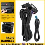 Fits For BMW M3 M5 E46 E38 E39 E53 Stereo Radio Power Extension Wiring Harness