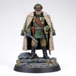 Grimdark Commissar General - Tabletop Sci Fi Proxy Wargaming Miniature