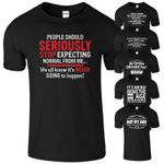 Funny Mens T Shirt Sarcastic Slogan Humour Sarcasm Joke Fathers Tee Xmas Gift