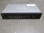 Cisco 8 port 10/100 POE+ managed switch with 2 combo mini-GBIC ports SF302-08MPP