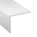 L Moulding Angle Trim White 15mm x 2.5 Metre