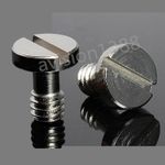 2x Captive 1/4" Tripod Monopod Quick Release (QR) Plate Arca Swiss Camera Screws