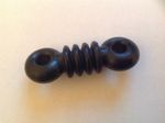 Pack of 4 Nylon Dog bone insulators for wire antennas -70mm long