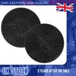2X Filters for SIA SIA2 Cooker Hood Carbon Re-circulation Extractor Vent Fan