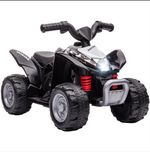 Honda Licensed Kids Electric Quad Bike 6V ATV Ride On 1.5-3 Years Black