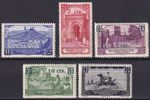 Spain Morocco -1936-overprinted stamps from 1928"Views"full set MNH