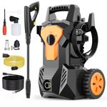 Electric Pressure Washer 4800PSI 1600W High Power 1380Bar Jet Cleaner Car Garden