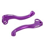 JXR PURPLE SURRON FRONT REAR BRAKE LEVERS SUR-RON LIGHT BEE