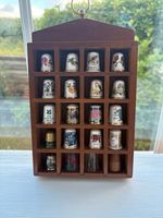 Vintage Thimble Display 20 Collectable Thimbles | Birds, Heritage, Regional