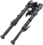 QD V9 Rifle Bipod Tiltable Foldable Quick Release Bipod Picatinny Rail Bipod