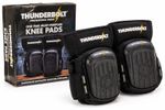 Thunderbolt Professional Grade Double Gel Knee Pads – Black