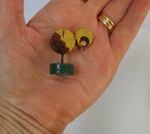 10 Carved Wooden Chick Name Place Holders Party Celebration