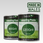 Back Lapping Paste. TWIN PACK. Sharpening Tools. 80 & 120 Grit. CaplinTec 500g.
