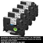 Label Tape Fits For Brother P-Touch TZe-231 TZ 12mm Laminated PT-1000 PT-H101C