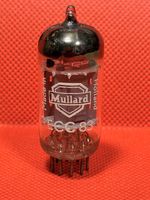 As removed working holy grail Mullard ECC83 SQUARE GETTER Valve / Tube. 