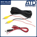 6m Camera Cable RCA With Reverse Trigger Wire +12v DC Power Camera Spare Copper