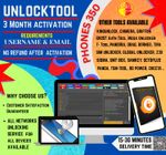 UnlockTool 3 (Three) Month Activation | Unlock tool to boost your service!