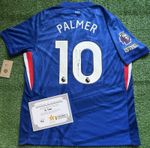 Cole Palmer Hand Signed Chelsea 25/26 Home Shirt with COA *BNWT*