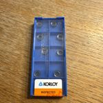 RCGT08003M0-AK PC8110 8mm button carbide inserts new 1 box of 10 