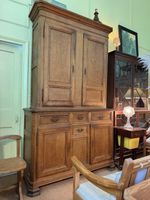 Monolithic Antique Oak Housekeeper’s Cupboard