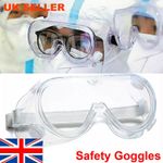 Safety Protective Goggles 3 PACK Glasses PPE Anti-fog Dust proof Splash-proof
