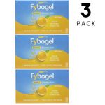 Healthdek-Fybogel Orange Fiber Supplement Sachets, 30 Count, 3 pack