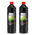 Insect Repelling Citronella Lamp Lantern and Torch Oil 2x1L – Outdoor Garden