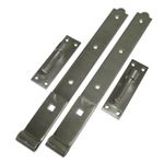 Hook and Band Hinges Stainless Steel 18" or 24" (Heavy Duty Gate Door Stable)