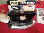 Vintage Morphy Richards Pilot Dry Iron Model 40340. In Original Box Used.