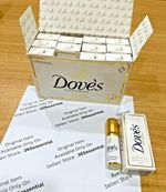 Dove Soap unisex perfume body oil 0.20 OZ / 6ml Original (PACK OF 6 Units)