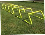 Set Of 6 Football Speed Agility Training Hurdles - (6 Inch, 9 Inch, 12 Inch)