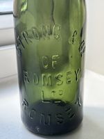 Vintage Strong & Co Of Romsey Ltd Romsey Victorian Beer Bottle