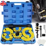 4500kg Coil Spring Strut Compressor Clamp Shock Absorber Suspension 3 Pcs Tool